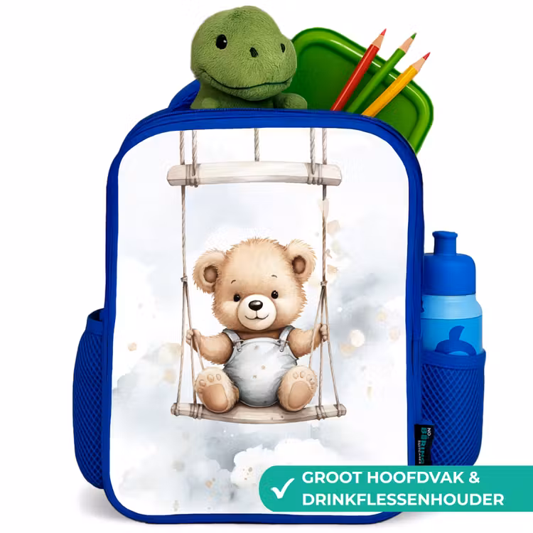Kinderrugzak - Blauw - Beer - Baby - Dier - Kinderen — 6