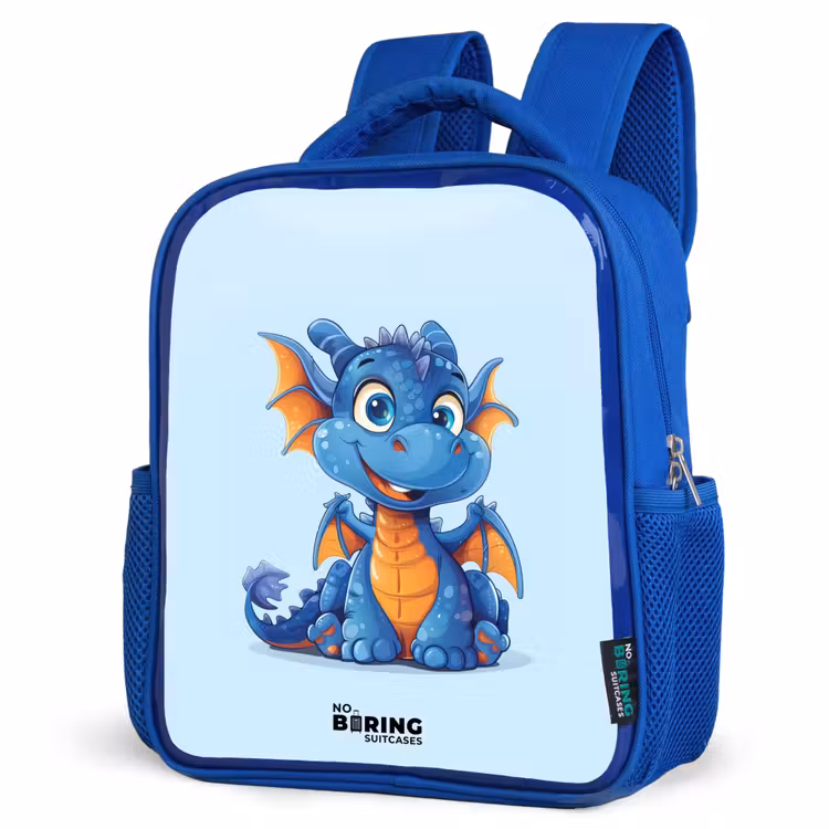 Kinderrugzak - Blauw - Dinky draakje — 7