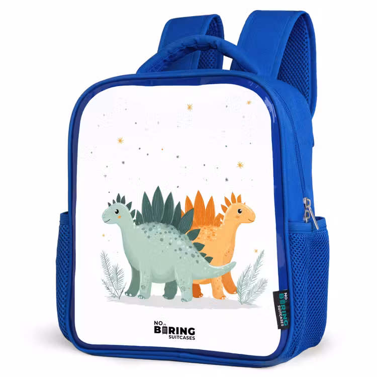 Kinderrugzak - Blauw - Dinos - Dieren - Sterren — 7