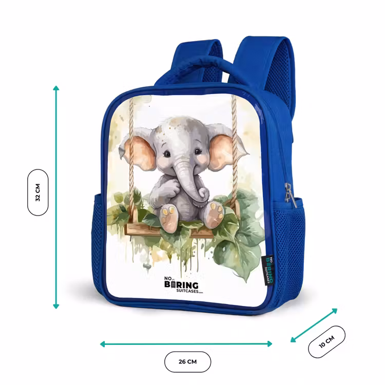 Kinderrugzak - Blauw - Onno olifant — 5
