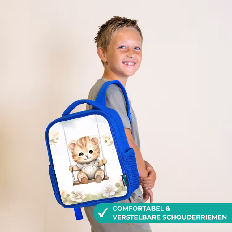 Kinderrugzak - Blauw - Beer - Baby - Dier - Kinderen — 4