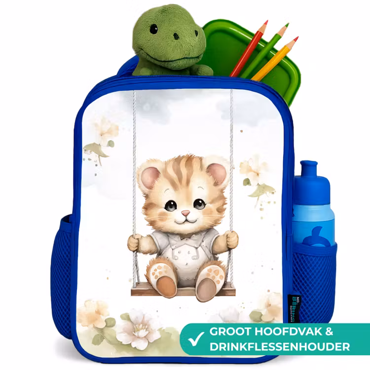 Kinderrugzak - Blauw - Beer - Baby - Dier - Kinderen — 6