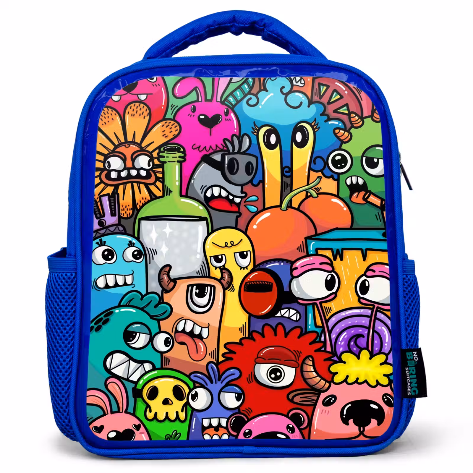 Kinderrugzak - Blauw - Monster met 1 Oog — 1