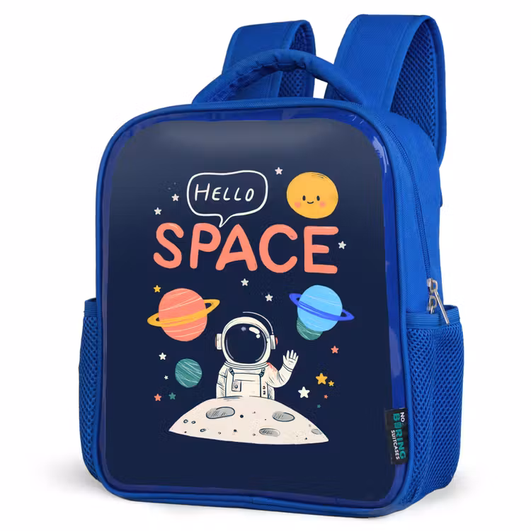 Kinderrugzak - Blauw - Astronaut - Ruimte - Planeten — 7