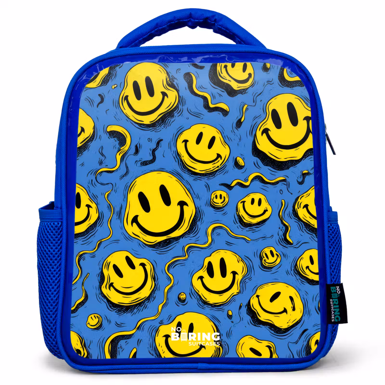 Kinderrugzak - Blauw - Smiley - Geel - Blauw — 1