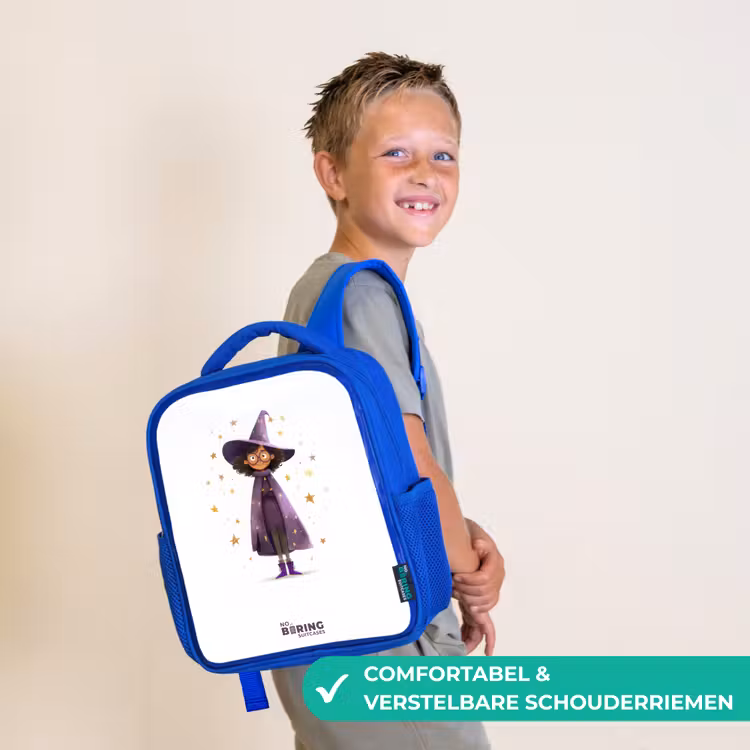 Kinderrugzak - Blauw - De paarse tovenaarsmantel — 4