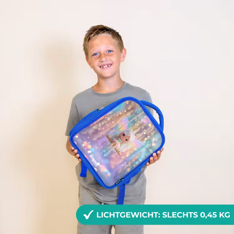 Kinderrugzak - Blauw - Fee - Elf - Regenboog — 2