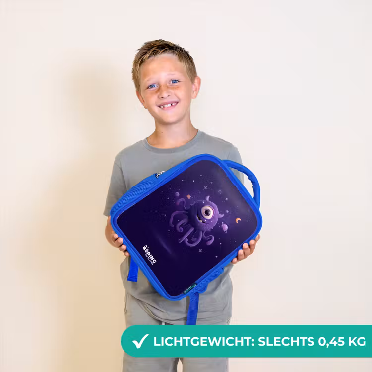 Kinderrugzak - Blauw - Kosmisch tentakelmonster — 2