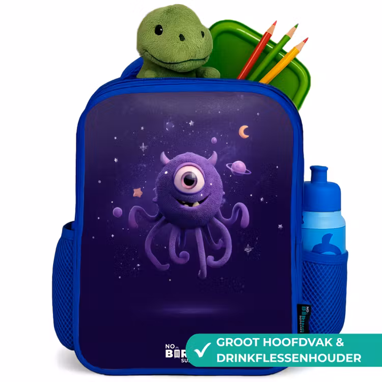 Kinderrugzak - Blauw - Kosmisch tentakelmonster — 6