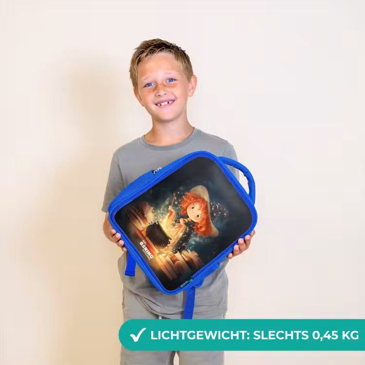 Kinderrugzak - Blauw - Heks met Sprankelende Toverdrank — 2