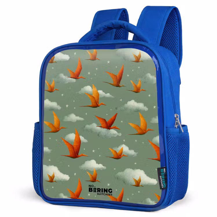 Kinderrugzak - Blauw - Patroon - Dino - Pterosaurussen — 7