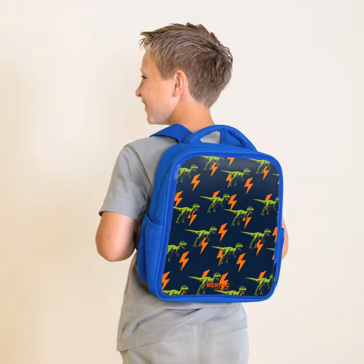 Kinderrugzak - Blauw - Bliksemsnelle raptors — 3