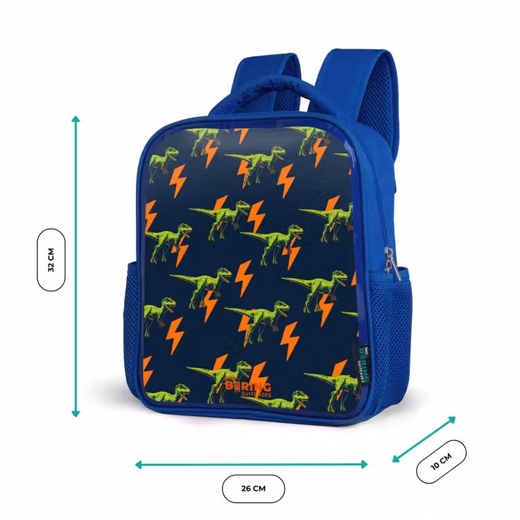 Kinderrugzak - Blauw - Bliksemsnelle raptors — 5