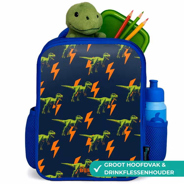 Kinderrugzak - Blauw - Bliksemsnelle raptors — 6