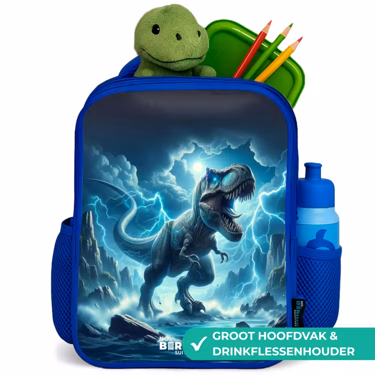 Kinderrugzak - Blauw - Donderslagdino — 6
