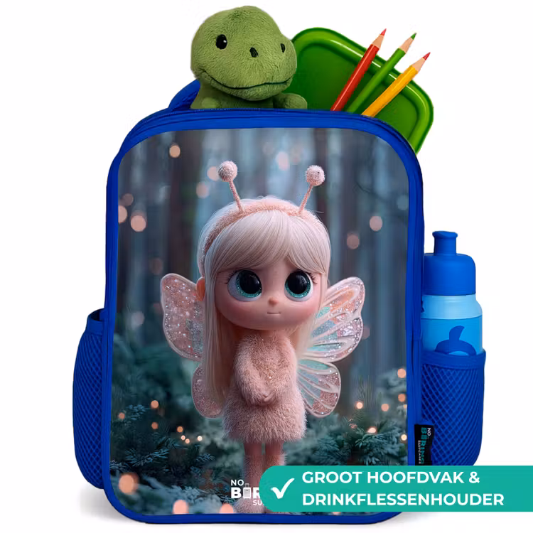 Kinderrugzak - Blauw - Fairy - Bos - Glitters — 6