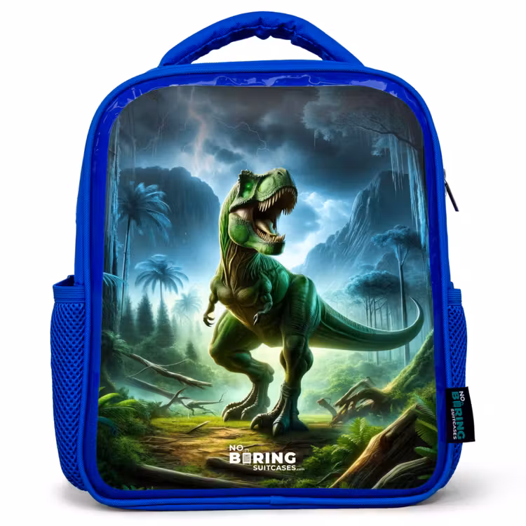 Kinderrugzak - Blauw - Junglosaurus — 1