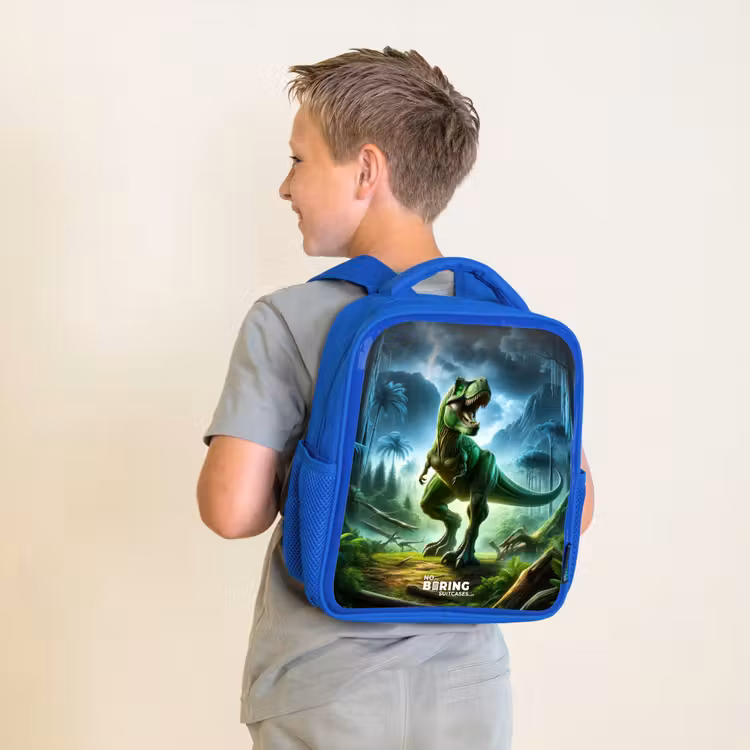 Kinderrugzak - Blauw - Junglosaurus — 3