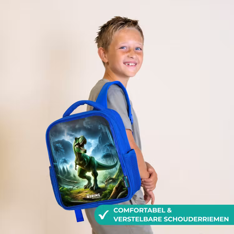 Kinderrugzak - Blauw - Junglosaurus — 4
