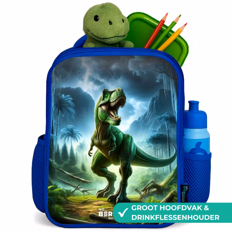 Kinderrugzak - Blauw - Junglosaurus — 6