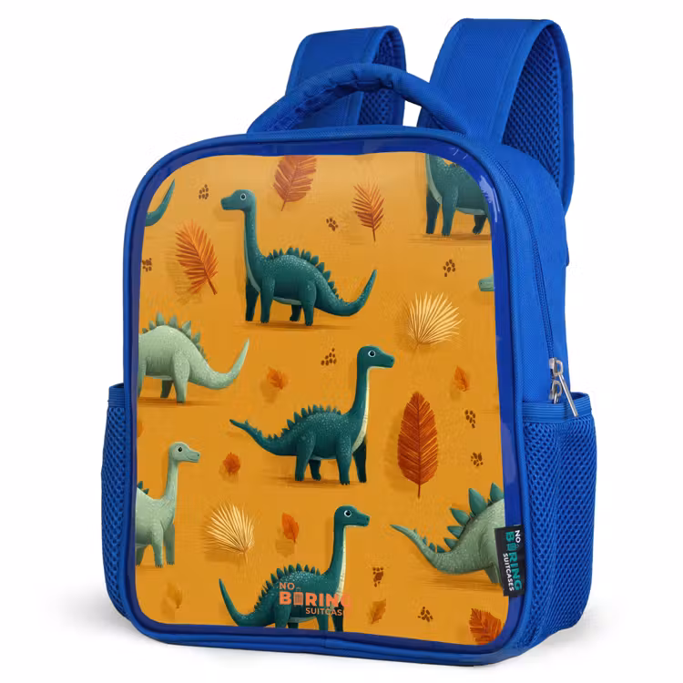 Kinderrugzak - Blauw - Lange nekken in herfstlandschap — 7