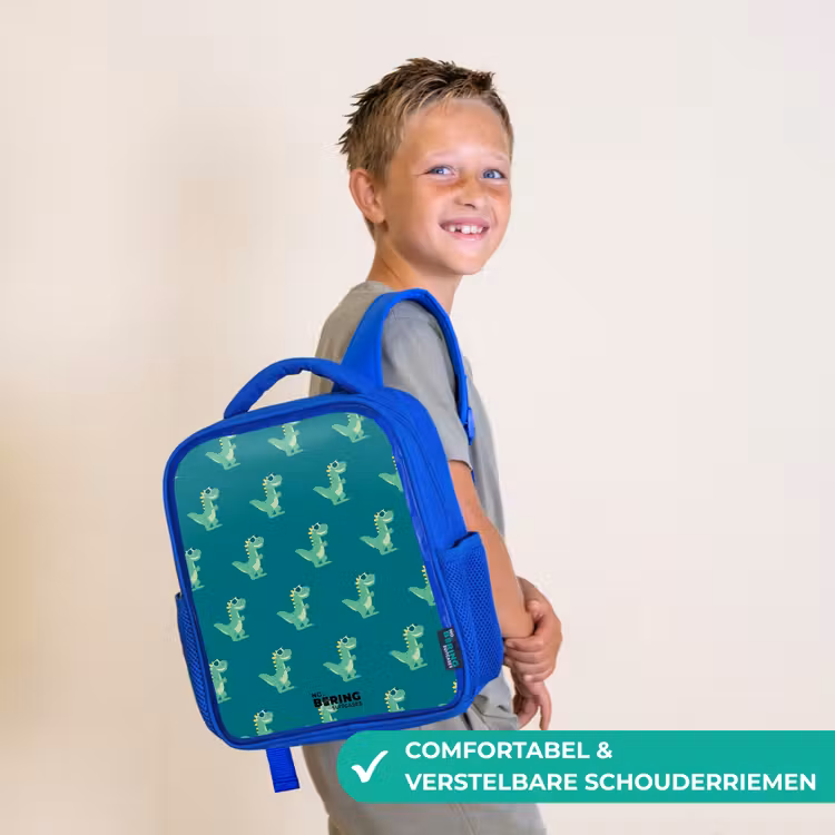 Kinderrugzak - Blauw - Tyranosaurus specs — 4