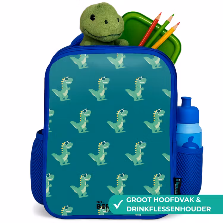 Kinderrugzak - Blauw - Tyranosaurus specs — 6