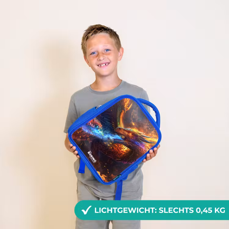 Kinderrugzak - Blauw - Chroma krijger — 2