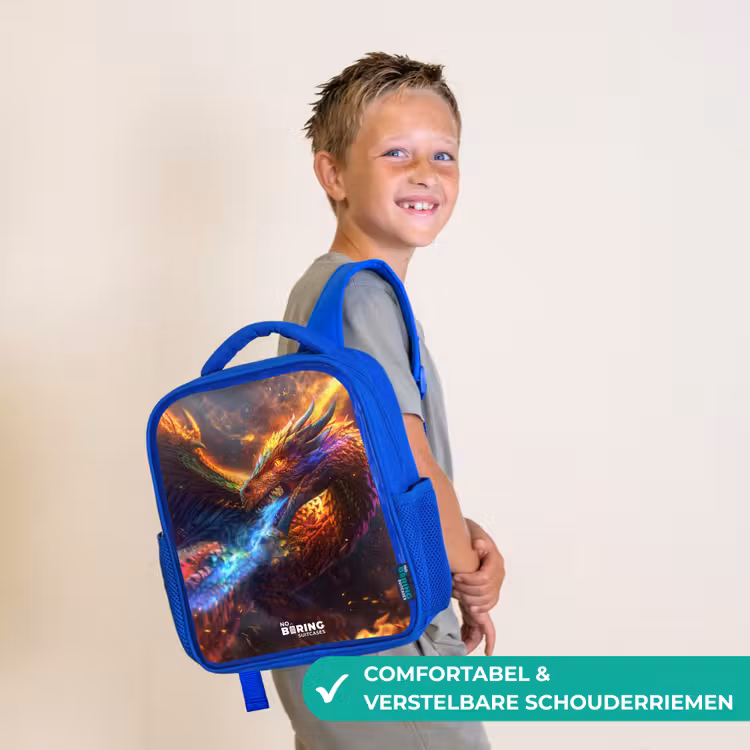 Kinderrugzak - Blauw - Chroma krijger — 4