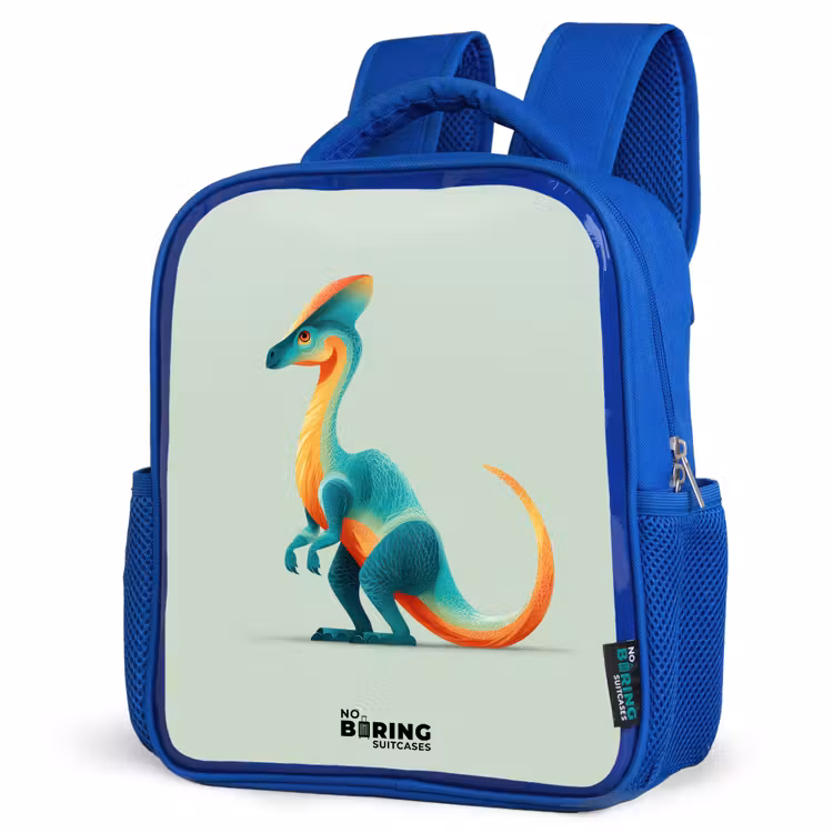 Kinderrugzak - Blauw - Dino - Blauw - Dier — 7
