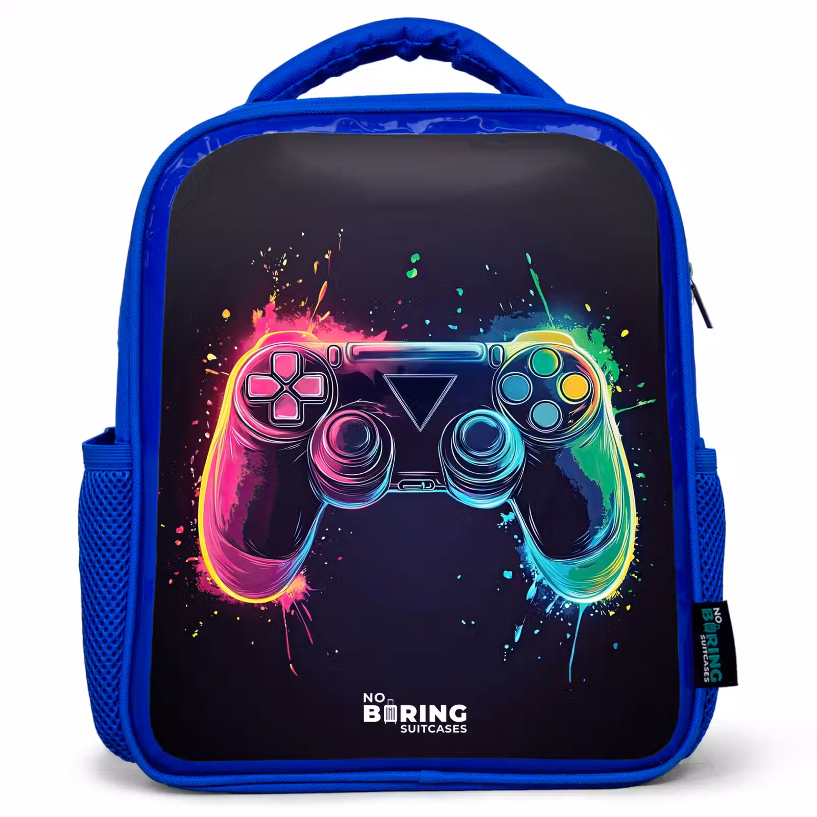 Kinderrugzak - Blauw - Game - Controller - Kleurrijk — 1