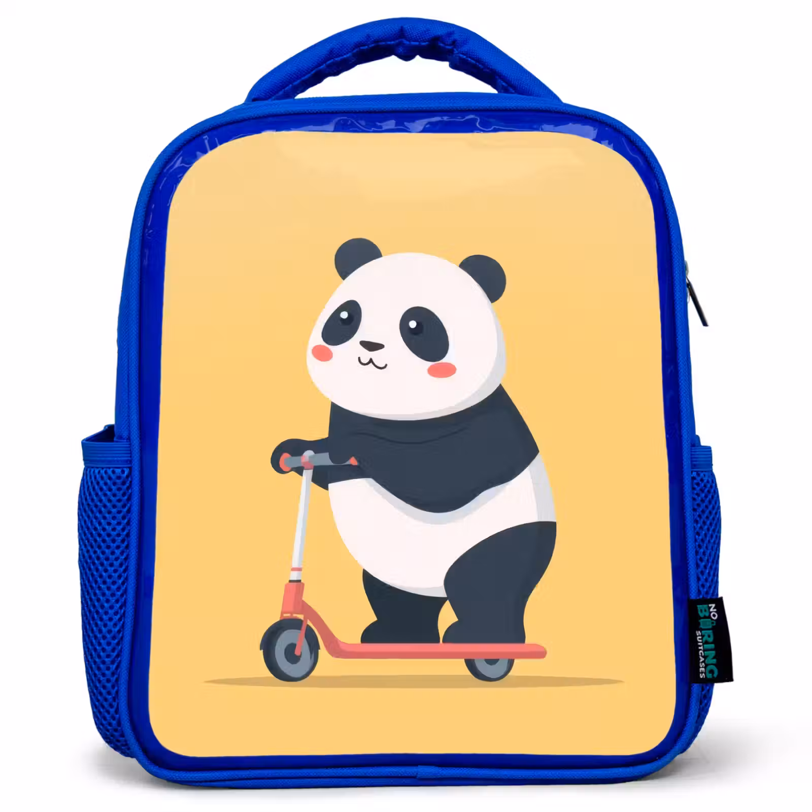 Kinderrugzak - Blauw - Panda - Step - Geel — 1