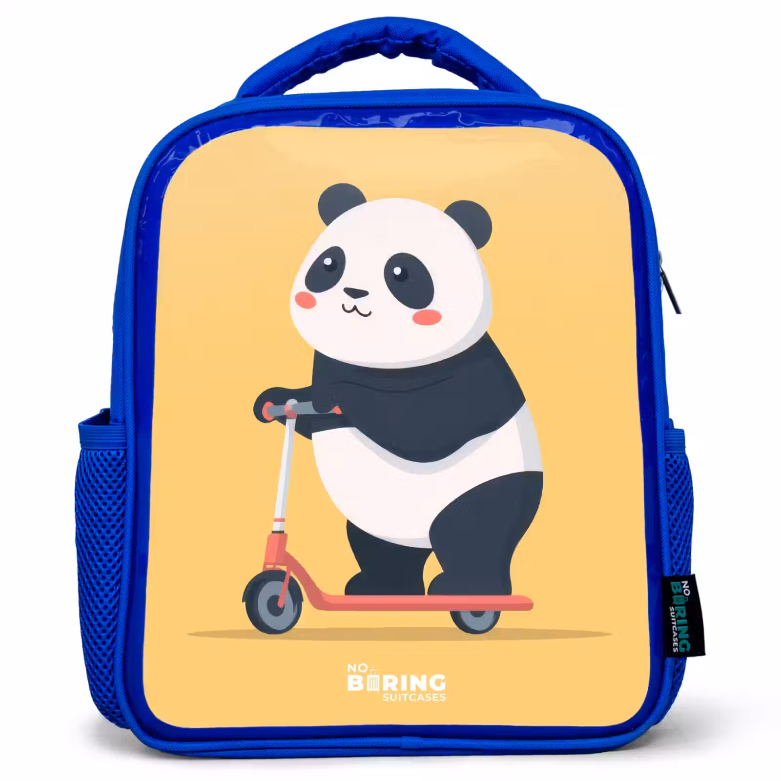 Kinderrugzak - Blauw - Panda - Step - Geel — 1