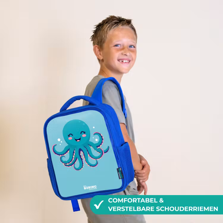 Kinderrugzak - Blauw - Octopus - Water - Blauw — 4