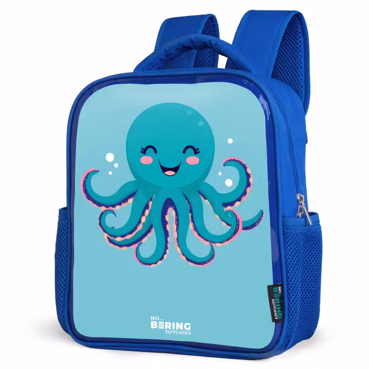 Kinderrugzak - Blauw - Octopus - Water - Blauw — 7