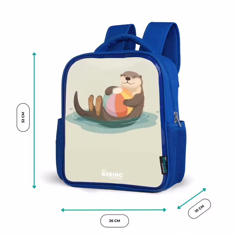 Kinderrugzak - Blauw - Otter - Strandbal - Water — 5