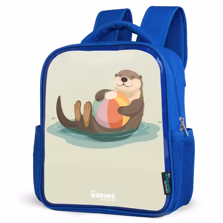 Kinderrugzak - Blauw - Otter - Strandbal - Water — 7