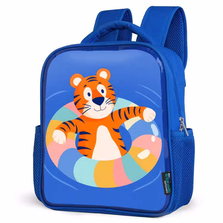 Kinderrugzak - Blauw - Tijger - Zwemband - Water — 7