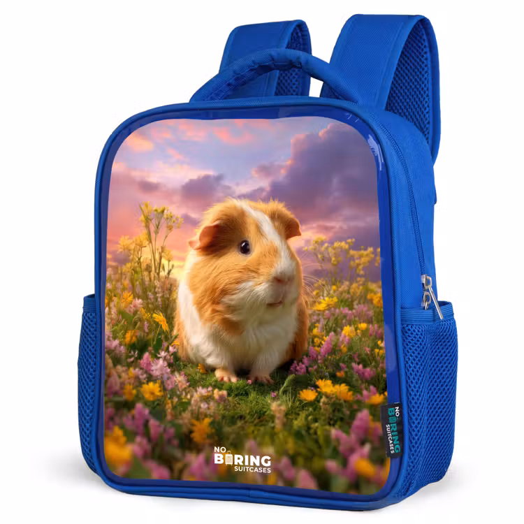 Kinderrugzak - Blauw - Cavia - Natuur - Dier — 7