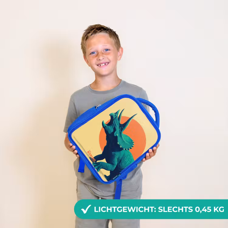 Kinderrugzak - Blauw - Hoornkrijger in de zon — 2