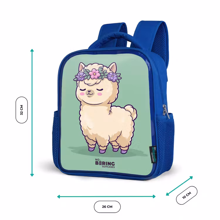 Kinderrugzak - Blauw - Kawai - Alpaca - Groen — 5