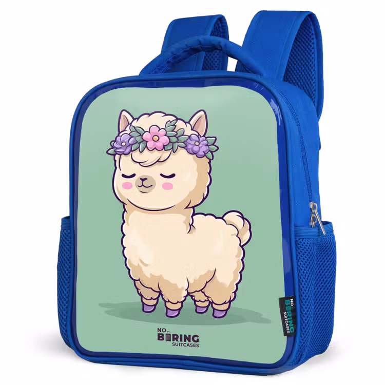 Kinderrugzak - Blauw - Kawai - Alpaca - Groen — 7
