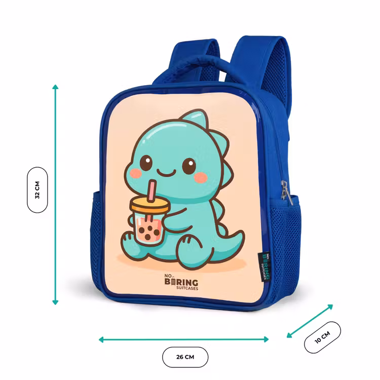 Kinderrugzak - Blauw - Kawai - Dino - Bubbletea — 5