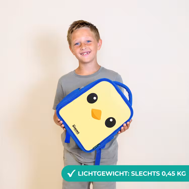 Kinderrugzak - Blauw - Kawai - Kuiken - Geel — 2