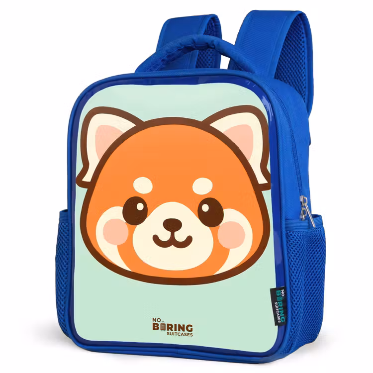 Kinderrugzak - Blauw - Kawai - Rode panda - Groen — 7