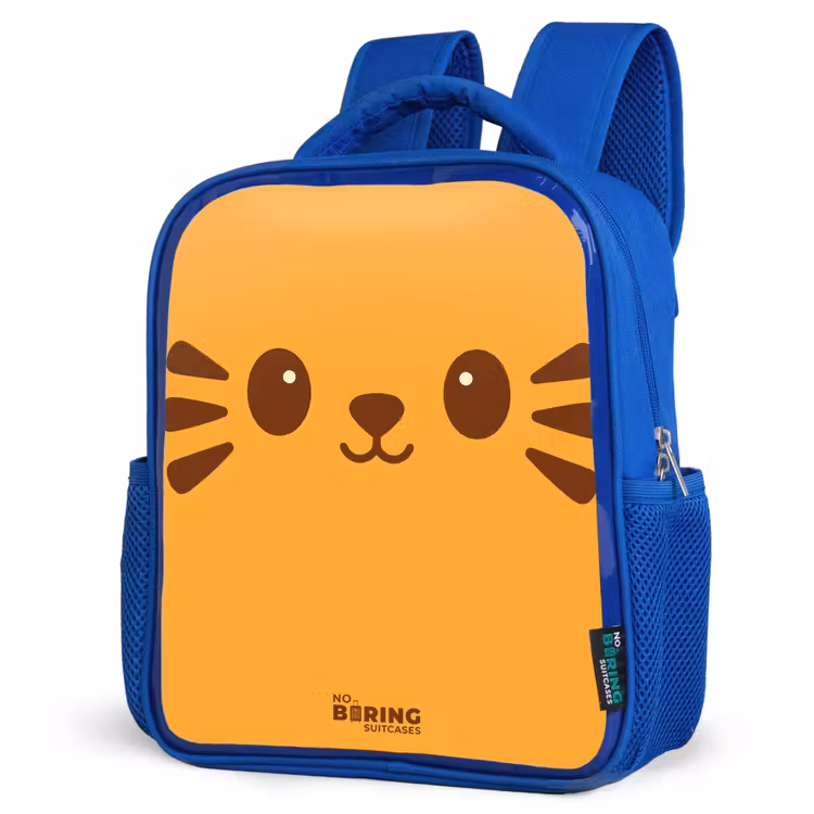 Kinderrugzak - Blauw - Kawai - Tijger - Oranje — 7
