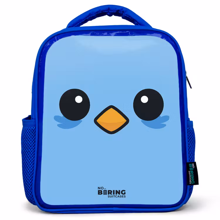 Kinderrugzak - Blauw - Kawai - Vogel - Blauw — 1