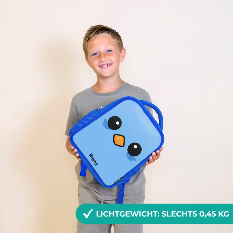 Kinderrugzak - Blauw - Kawai - Vogel - Blauw — 2