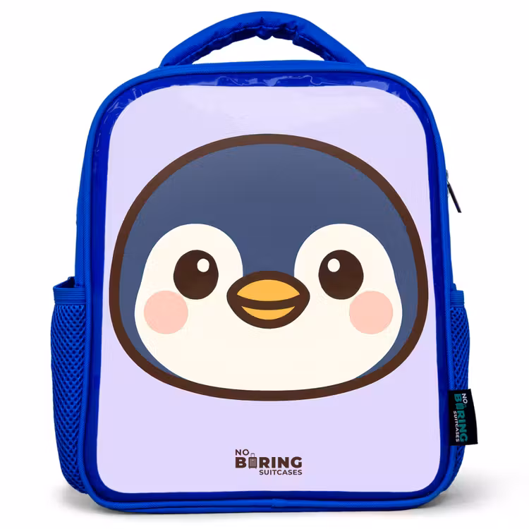 Kinderrugzak - Blauw - Pinguïn — 1