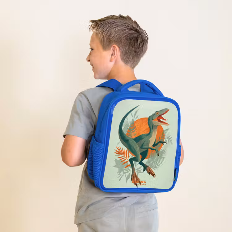 Kinderrugzak - Blauw - Sluipende jager met bladeren — 3